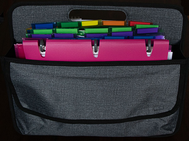 Back view of the Deluxe Double Duty Caddy from thirty-one