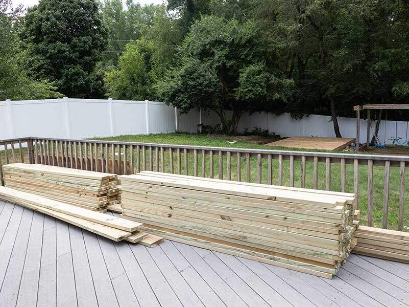 lumber for the next phase of building